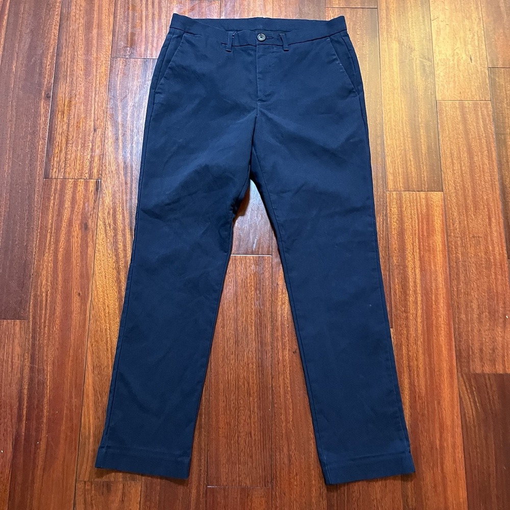 Calvin Klein Pants Mens 32x30 (32x29) Navy Blue Chino Stretch Office Casual